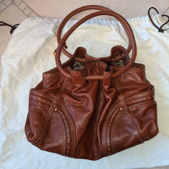 Cole Haan Vintage Leather Shoulder Bag - Picture 1 of 3